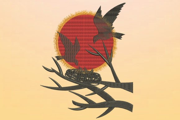 Birds and Nest