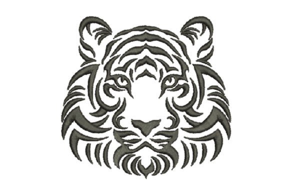 Black Tiger Head