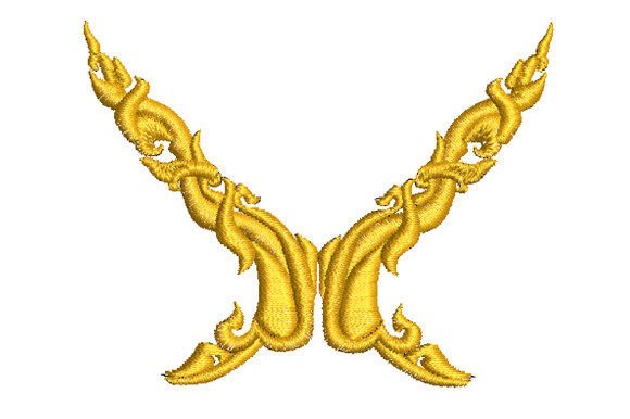 Golden Galae: A Northern Thai Symbol Worthy of Real Embroidery