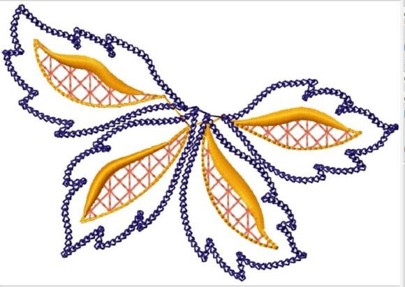 Leaves Hemstitch
