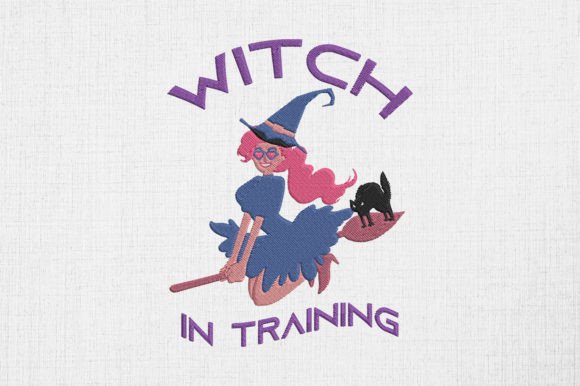 Witch in Training: A Thoughtful Embroidery Design for Meaningful Gifts